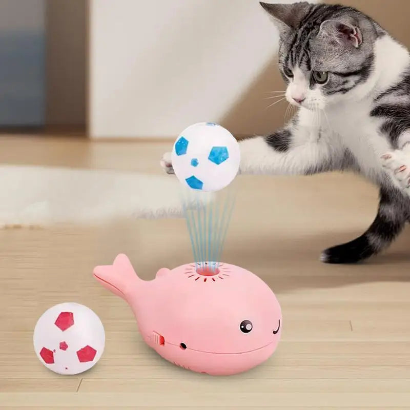 Jouet interactif flottant en forme de baleine - HautePattes