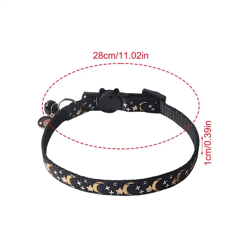 Collier chat Moon & Star : lien sacré & style céleste