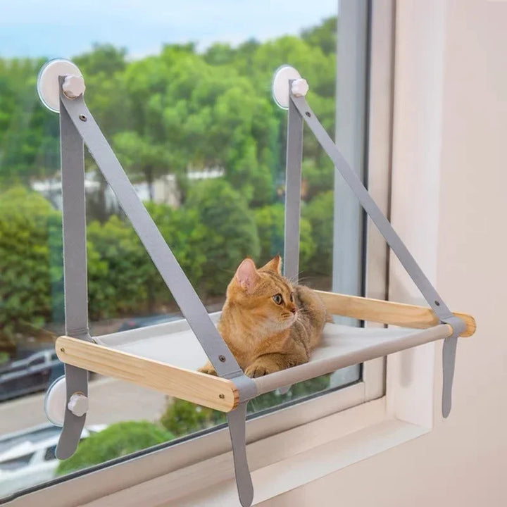 Lit hamac pour chat : son coin secret en hauteur