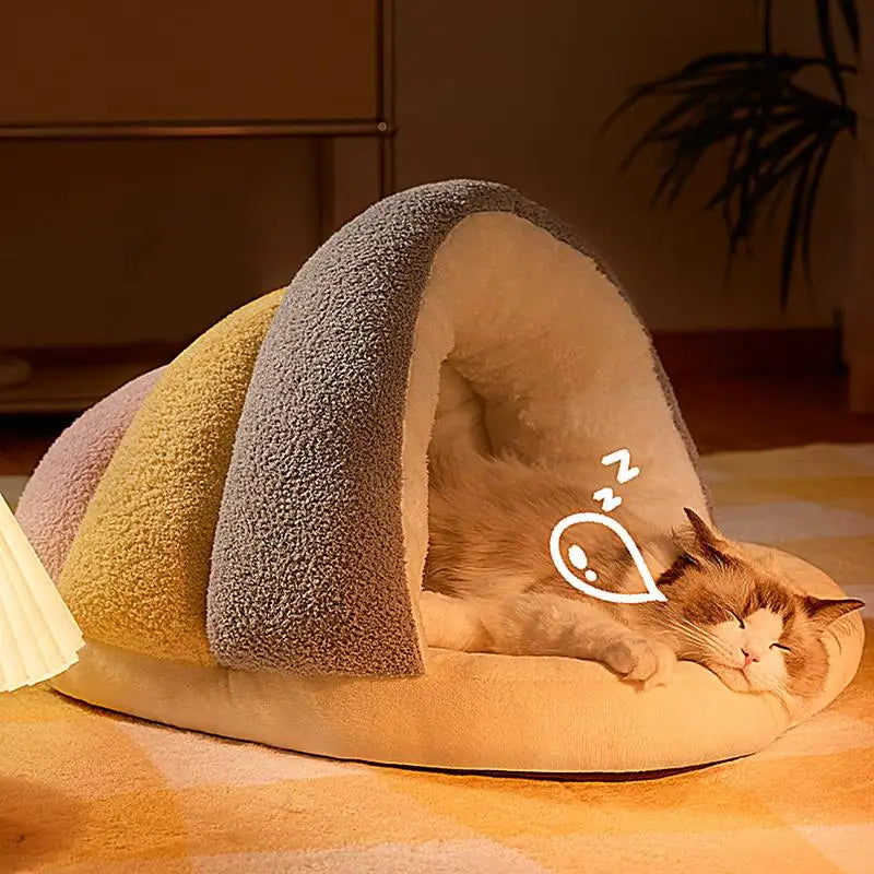 Lit cachette pour chat : un cocon d’amour, de chaleur et de sécurité